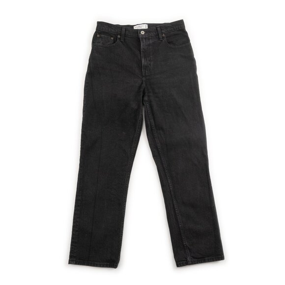 Abercrombie & Fitch Denim - ABERCROMBIE & FITCH The 90's Straight Ultra High Rise black jeans size 2